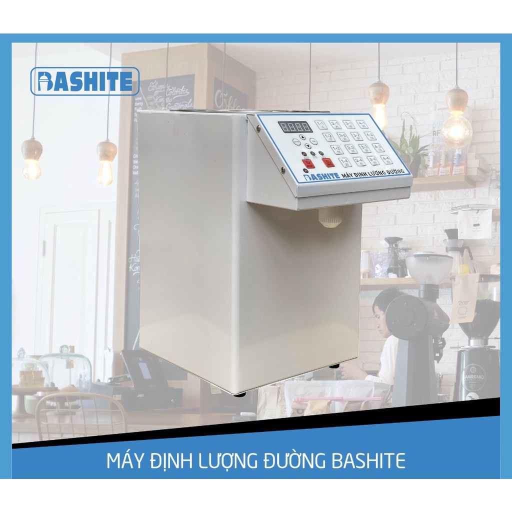 Máy định lượng đường BASHITE , máy đong đường cao cấp, BH 12 tháng