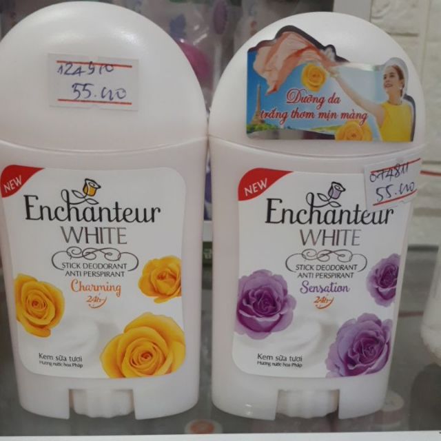 Sáp Khử Mùi Enchanteur40g ngăn mùi hiệu quả + hương thơm dễ chịu!