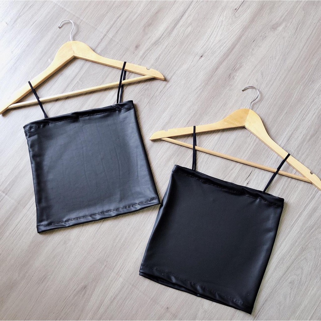 [Mã FAMAYWA giảm 10K đơn 50K] Áo 2 dây trơn chất da đẹp co giãn (dưới 48kg - kèm ảnh thật) | BigBuy360 - bigbuy360.vn