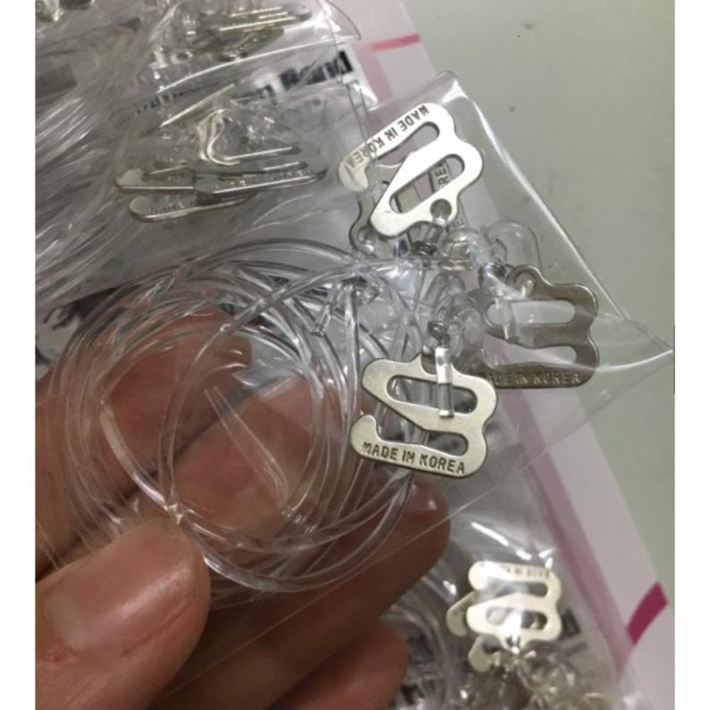 Dây quai áo lót ngực nhựa dẻo trong suốt bền đẹp