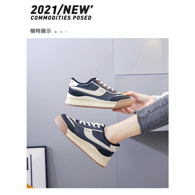 Giày thể thao nữ SIÊU HOT, Nâng đế 5cm, sneaker QC siêu hot, siêu êm