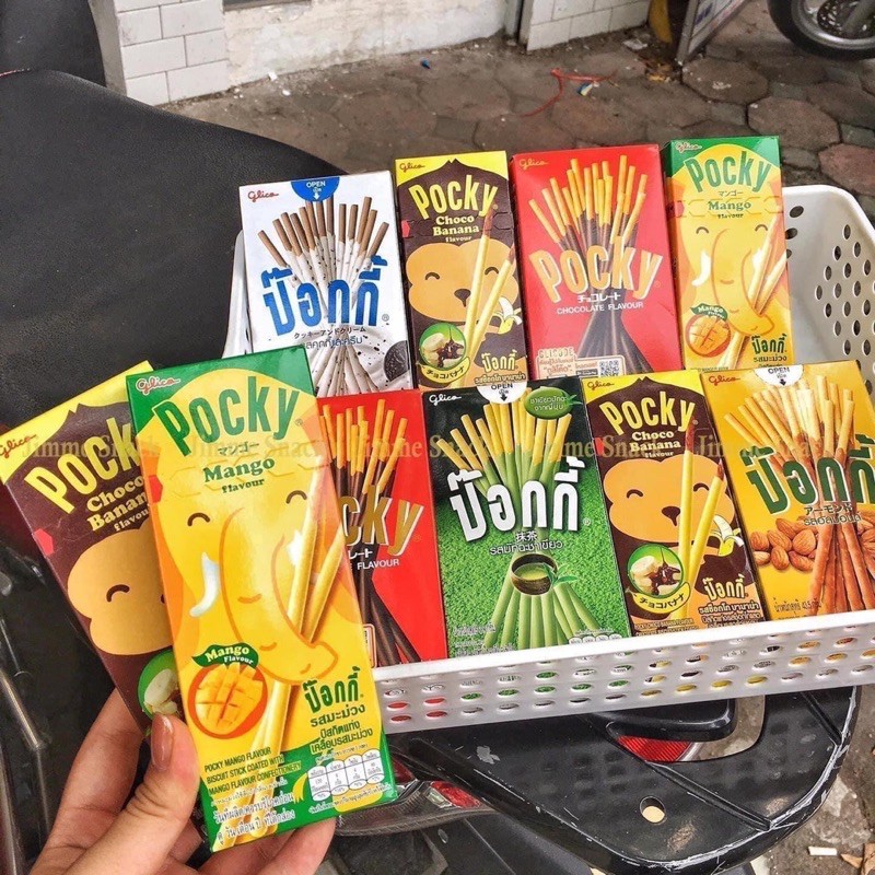 BÁNH QUE POCKY THÁI LAN (nhiều vị)