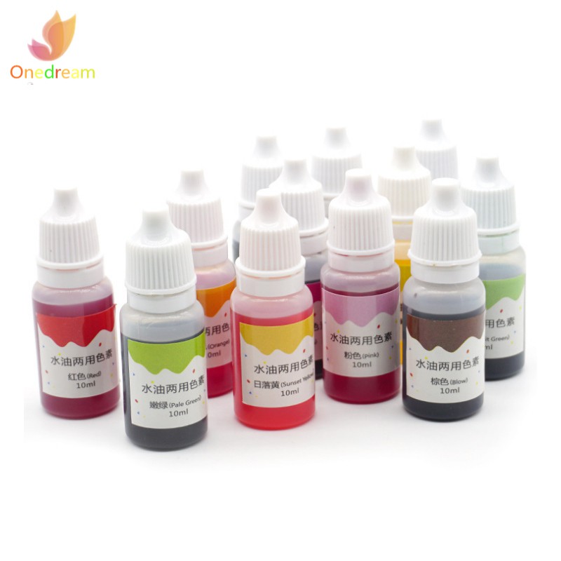 ♣10ml Handmade Soap Dye Pigments Base Color Liquid Pigment DIY Manual Soap Colorant Tool Kit