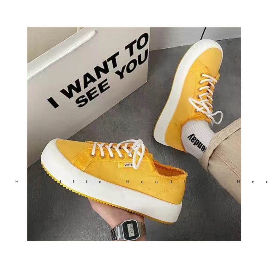 Giày Sneaker Trắng Chính Hãng Cao Cấp Sport - HOUDITA - C-BT35