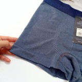 Hộp 4 quần sịp nam lót nam đùi boxer dệt cotton co giãn cao cấp Melange