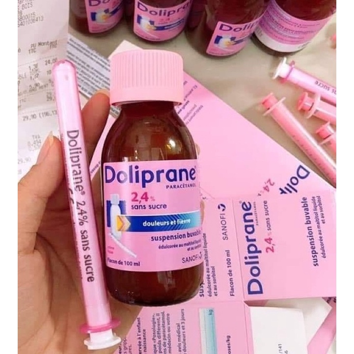 Mẫu mới nhất - Siro Hạ_Sốt Doli Prane hàng Pháp - SALE