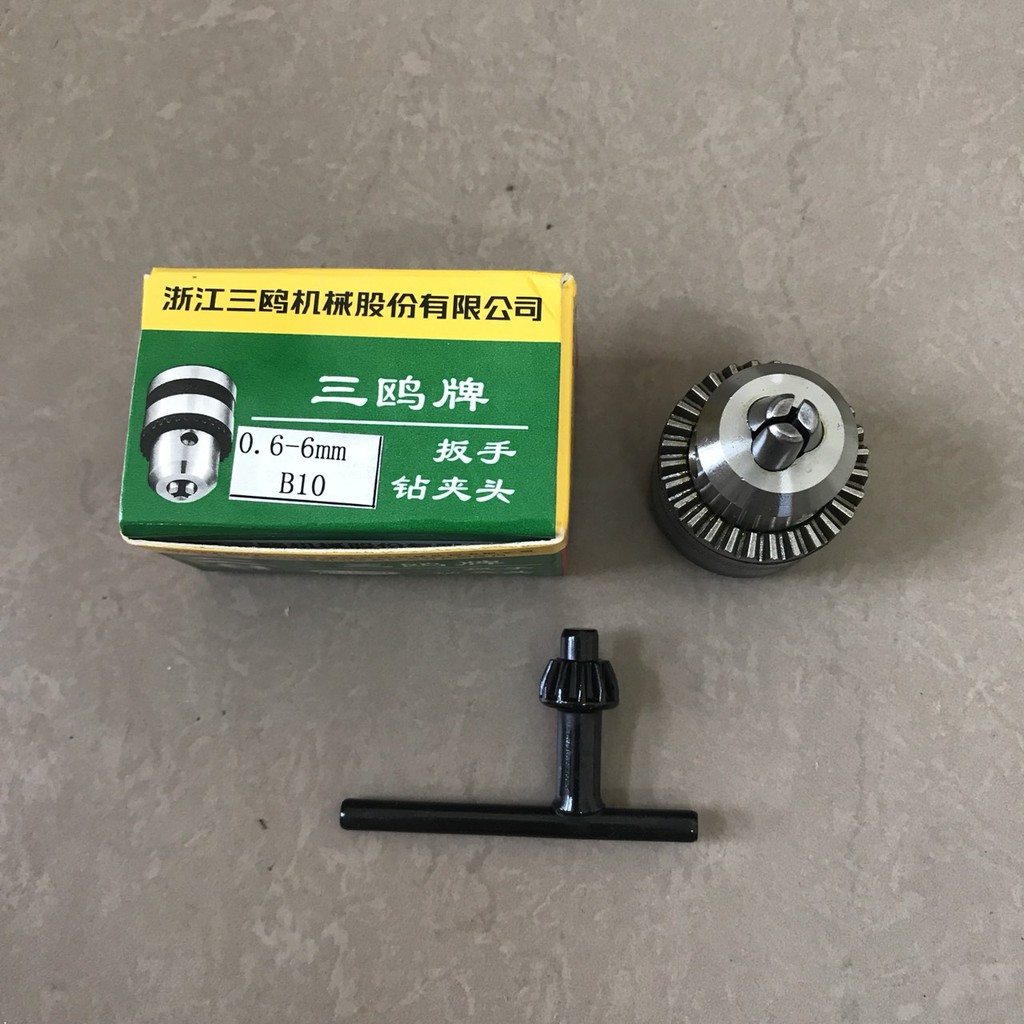 Kẹp Mũi Khoan B10 - bộ đầu kẹp mũi khoan 0.6 - 6mm cho motor 775,795,895