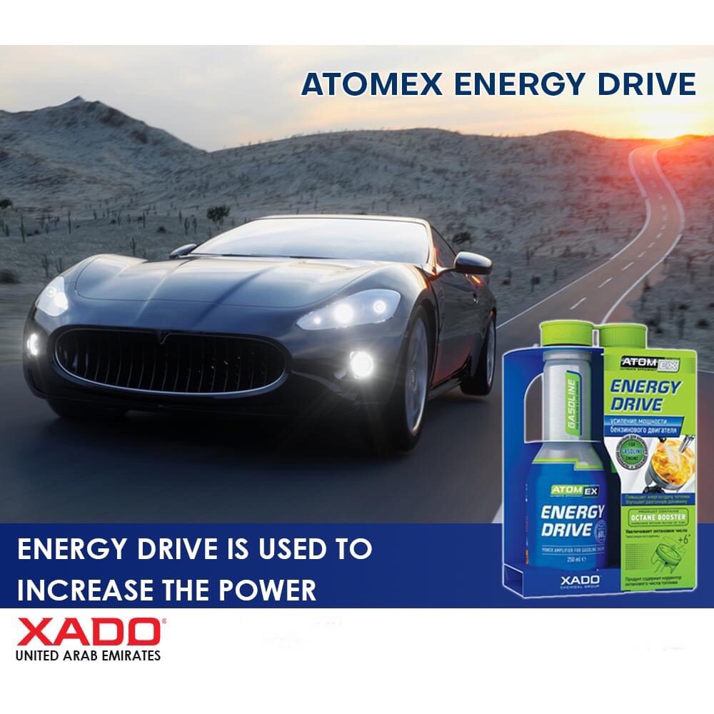 Phụ gia xăng - Cải thiện chất lượng xăng Xado Atomex F8 Complex Formula 250ml chamsocxestore