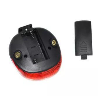 Đèn hậu xe đạp laser vạch kẻ đường denhau02