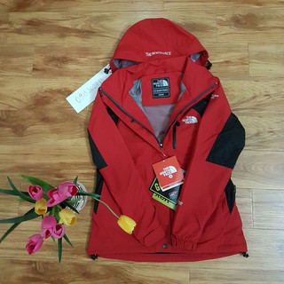 Áo gió 2 lớp chống nước VNXK - Màu Đỏ Mới 2020