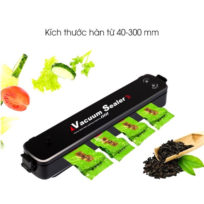 Máy hút chân không thực phẩm kèm hàn miệng túi, máy hút chân không mini Vacuum Sealer