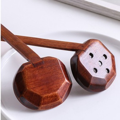 Muỗng Múc Canh Cán Dài Bằng Gỗ Phong Cách Nhật Bản