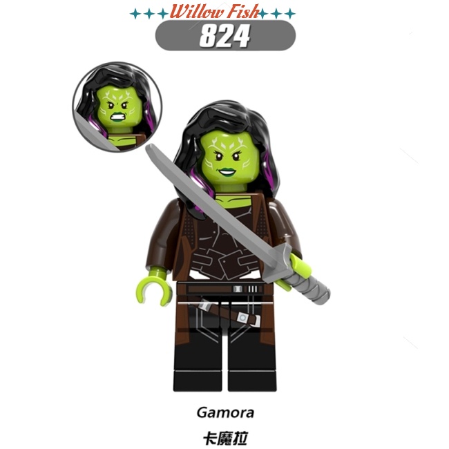 Mô Hình Lego Nhân Vật Doctor Strange Gamora Ebony Maw Proxima Midnight