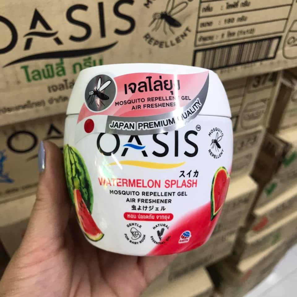 Sáp thơm phòng đuổi muỗi OASIS 180g Thái Lan