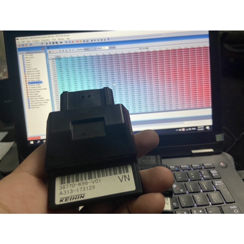 Ecu zin theo xe winner V1 mod cấu hình pxl 12k5 họng xăng 32