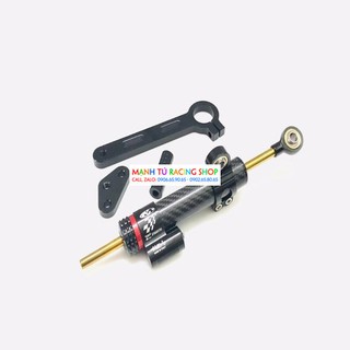 trợ lực cổ matris cacbon gắn raider pas đen
