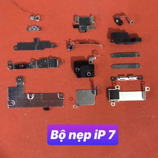 Bộ nẹp sắt trên main iphone 5 6 6s 7 7plus 8 8plus X, không kèm ốc