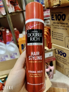 Keo Xịt Tóc Double Rich 150ml (dạng bọt )