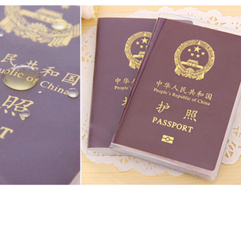 Vỏ Bọc Passport Trong Suốt