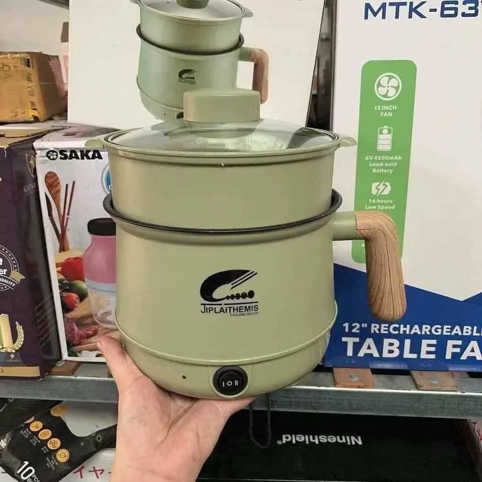 Nồi Lẩu Điện Mini Đa Năng - CA MÌ 2 TẦNG  SHANBAN KHO BUON PHIA NAM