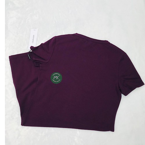 ÁO ĐẦM CALVIN KLEIN THUN COTTON MÀU TÍM - SIZE S (từ 50 đến 55kg) | BigBuy360 - bigbuy360.vn