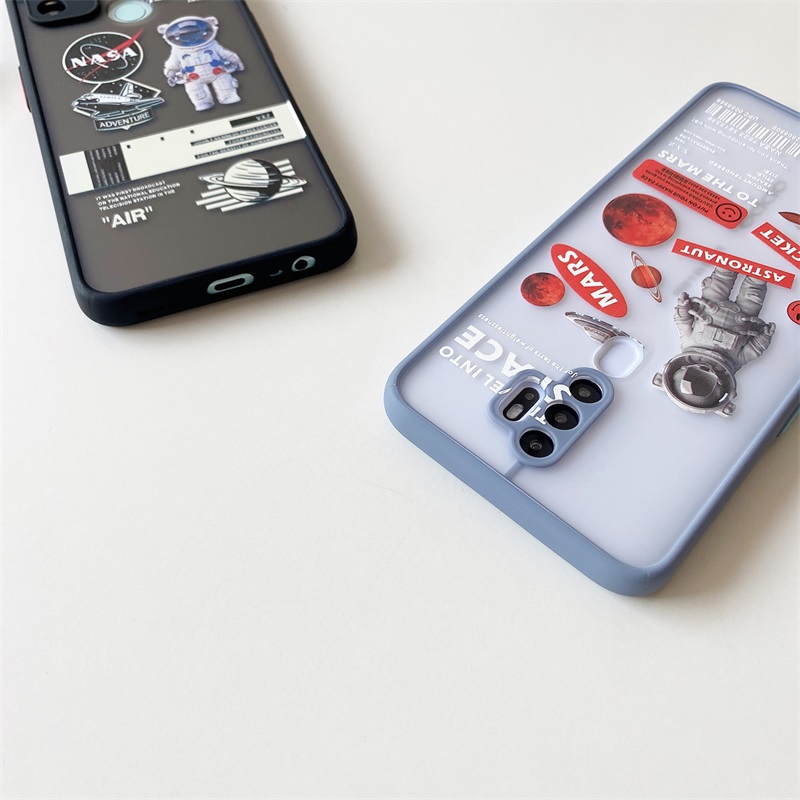 Ốp Lưng Hình Nasa Chống Sốc Cho Oppo A95 A16 Reno 6Z 5g Reno6 Reno5 Reno 4 A74 A54 A9
