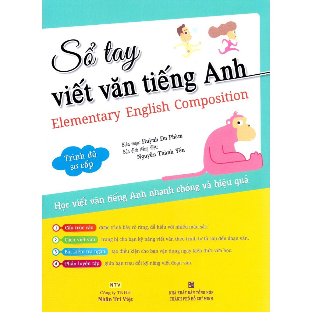 Sách - Sổ Tay Viết Văn Tiếng Anh Trình Độ Sơ Cấp - NTV