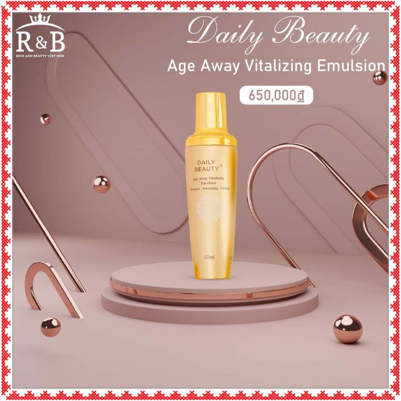 Sữa dưỡng Daily Beauty Age Away Vitalizing Emulsion