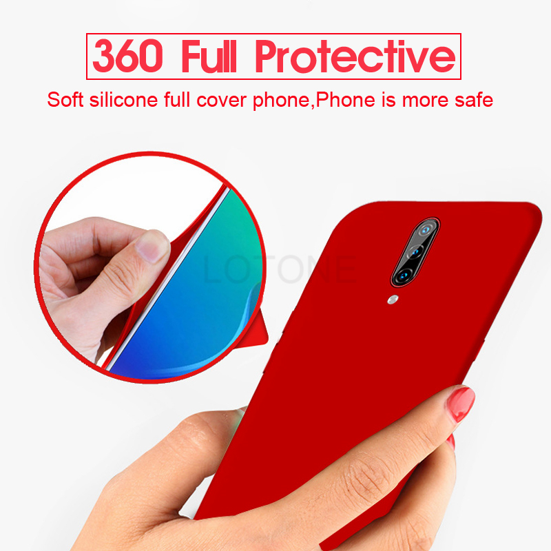 Ốp điện thoại silicon cao su dẻo cho Oneplus 8 8t Pro Nord 7 7 T Pro chống sốc