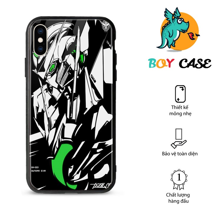 Ốp Chống Bẩn Ip Hình GunDam BOYCASE Cho Iphone 6 S Plus/7/8 Plus/Xr/X/S Max/11/11ProMax/12Mini/12ProMax