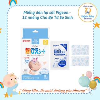 Dán hạ sốt pigeon 12 miếng