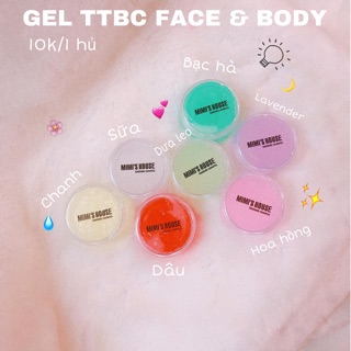 GEL TẨY TẾ BÀO CHẾT FACE VÀ BODY