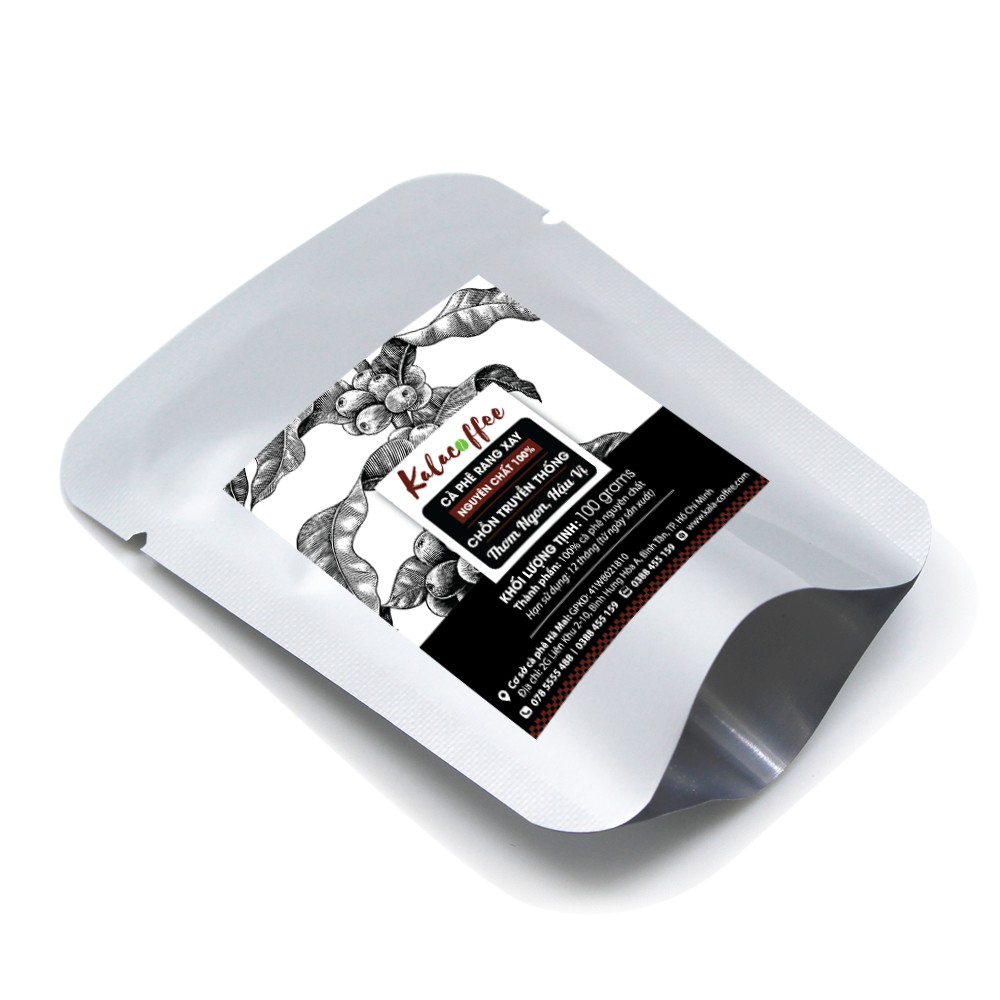 Cà phê Chồn nguyên chất 100% pha phin truyền thống Kalacoffee thanh dịu, thơm mạnh, dành cho người sành uống 100g