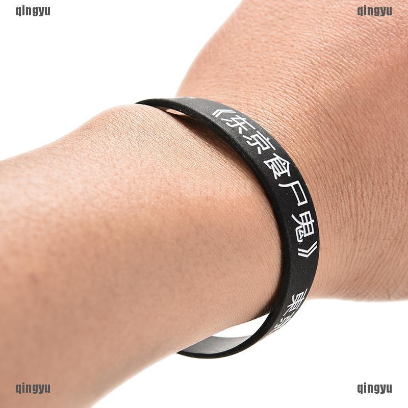 Vòng Đeo Tay Silicon Hình Anime Tokyo Ghouls Mới