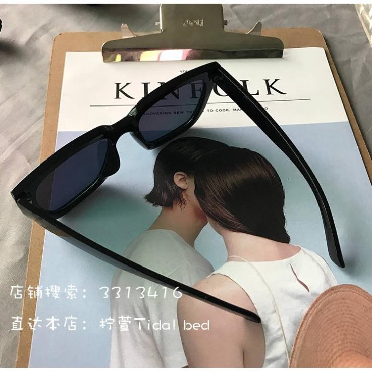 Mắt kính râm chữ V hàn quốc sang chảnh, gọng kính mát nam nữ phong cách D22