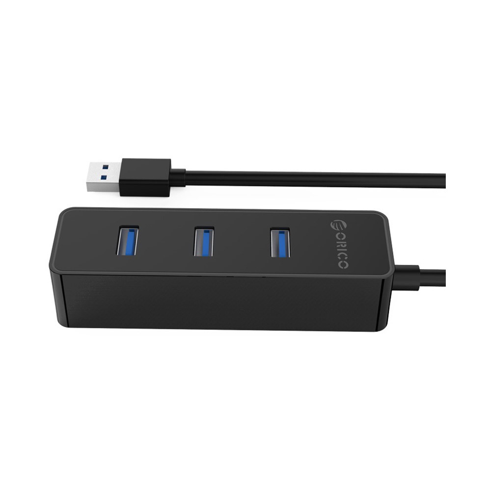 Bộ chia Orico USB HUB 4 cổng USB 3.0 (W5PH4-U3BK) (Đen) - Bảo hành 12 tháng