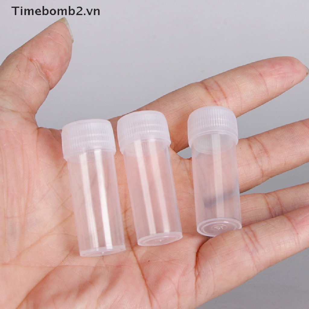 Bộ 50 Chai Nhựa Kiểm Tra Mẫu Thử 5g