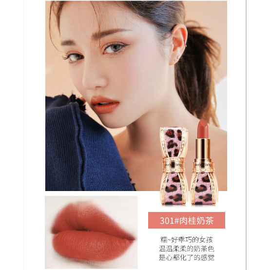 Son Môi Trang Điểm Dazzle Me Màu Lì Thiết Kế Vỏ Hình Nơ Khối Lượng Tịnh 3.5g | BigBuy360 - bigbuy360.vn