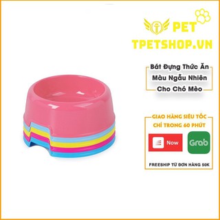 Bát ăn nhựa cho chó mèo
