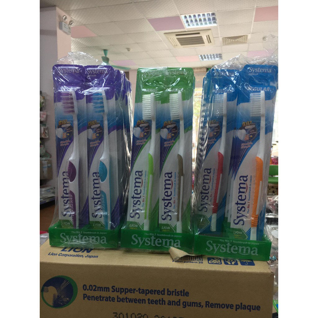 BÀN CHẢI ĐÁNH RĂNG SYSTEMA THÁI LAN