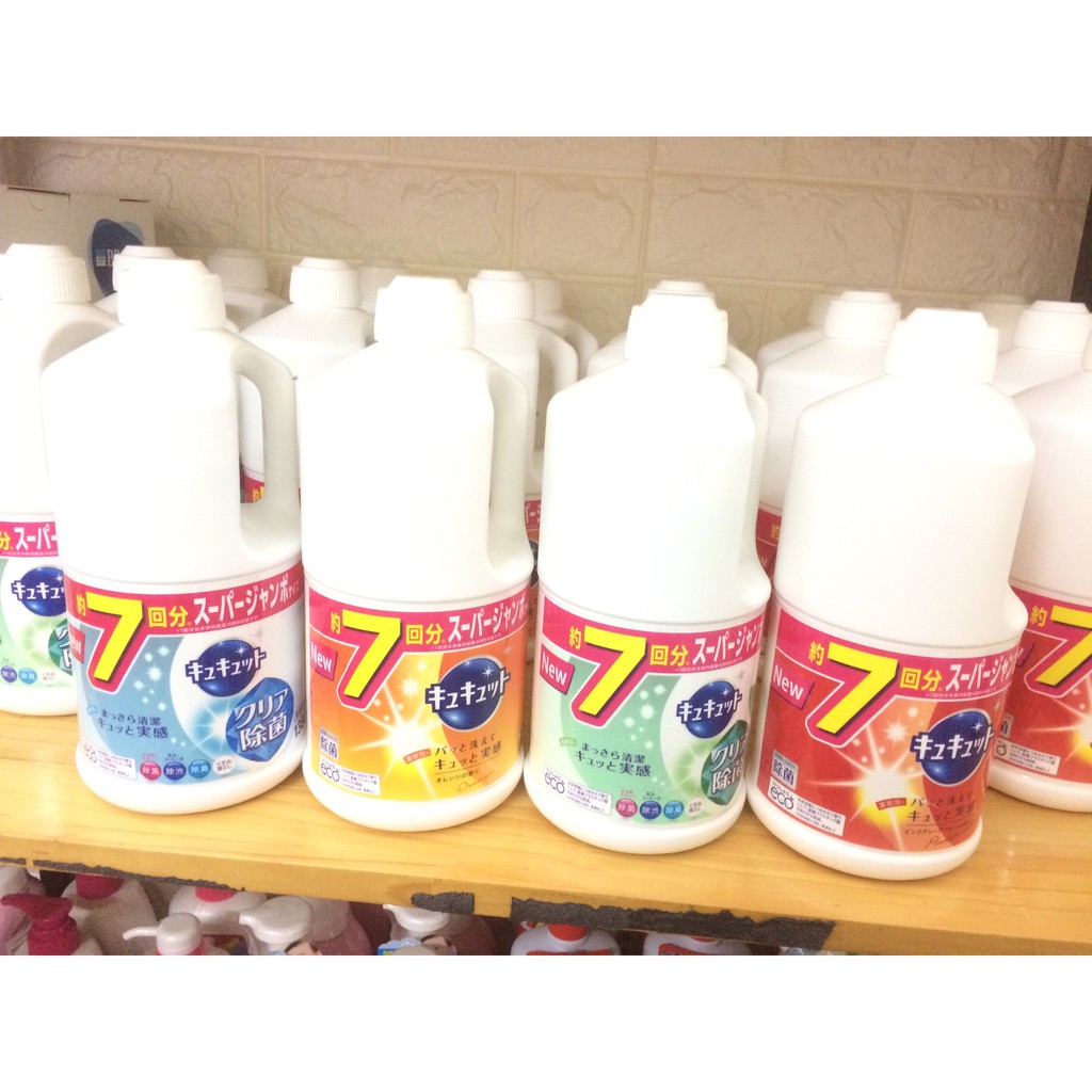 Nước rửa bát Kao 1380ml ,Nhật Bản