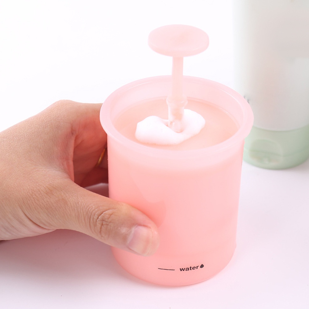 Cốc Tạo Bọt Sữa Rửa Mặt / Dầu Gội Đầu Tiện Lợi Du Lịch