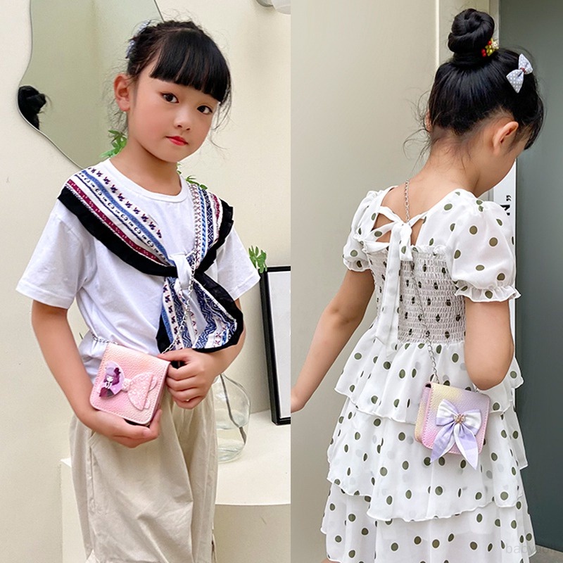 Túi Đeo Chéo Vai Công Chúa Nhỏ Dễ Thương Thời Trang Cho Bé Gái