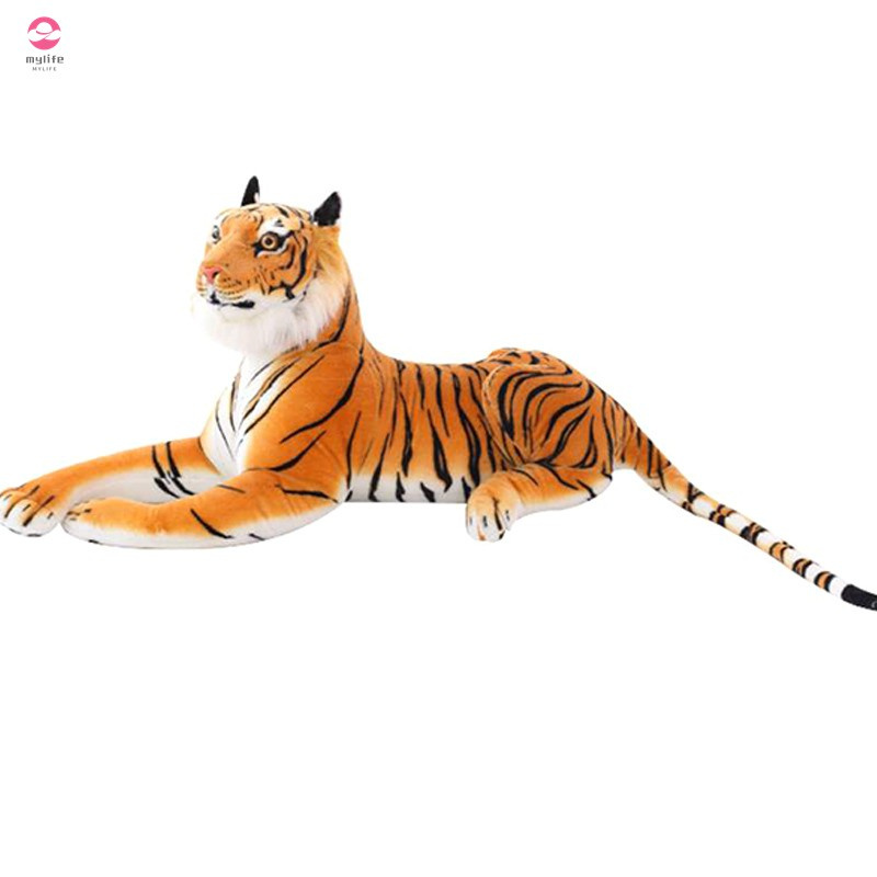 Cute Simulated Small Stuffed Toy Animals Tiger Calf Plush for Kids Birthdays