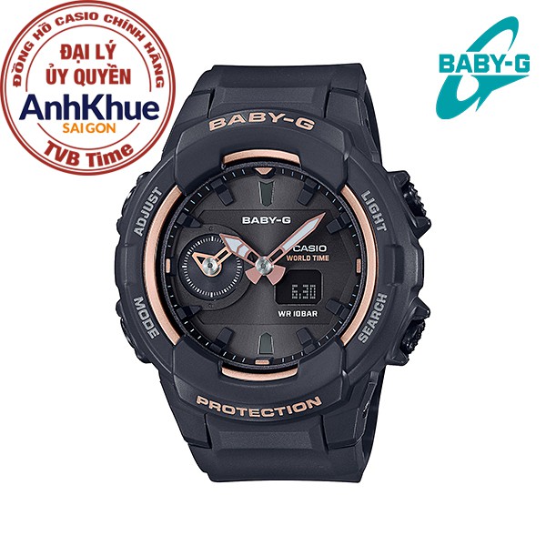 Đồng hồ nữ dây nhựa Casio Baby-G chính hãng Anh Khuê BGA-230SA-1ADR