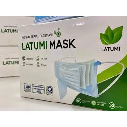 Khẩu Trang Y tế 4 Lớp Thông Thường LATUMI Ngăn Giọt Bắn, Ngăn Bụi, Phòng Chống Lây Nhiễm Qua Đường Hô Hấp | BigBuy360 - bigbuy360.vn