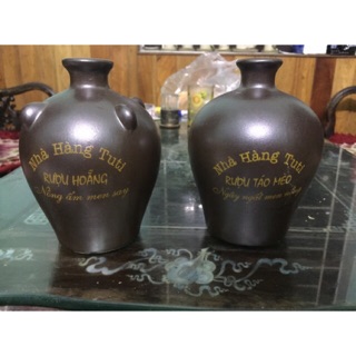 Nậm rượu Bát Tràng