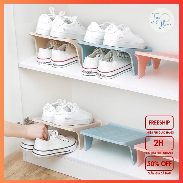 ⚡TIẾT KIỆM DIỆN TÍCH⚡ Kệ Để Giày Dép Đôi Thông Minh Hai Tầng Hình Chiếc Ghế