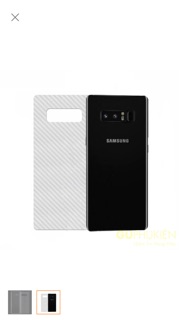 Combo 3 miếng dán cacbon 3D Siêu hót sam sung Note 8 ( mặt sau lưng)