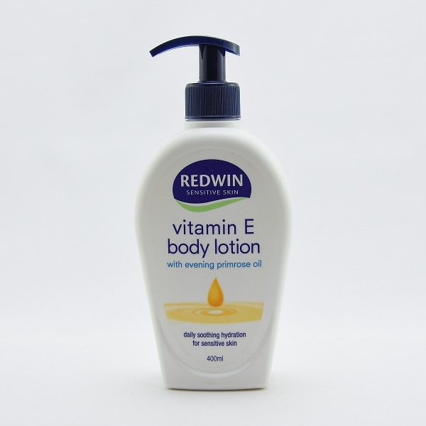 [HÀNG CTY] REDWIN Vitamin E Body Lotion With Evening Primose Oil 400mL - Sữa Dưỡng Thể Dưỡng Ẩm, Mềm Mịn Da.